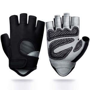 Guantes de gimnasio con logotipo personalizado Unisex, equipo de entrenamiento de poliéster transpirable para Fitness al aire libre, levantamiento de pesas, deportes para hombres y mujeres - Product Image 1