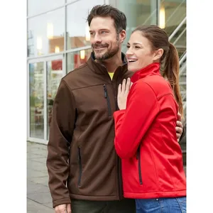 Veste softshell durable pour homme, idéale pour la randonnée, avec sac étanche intégré - Product Image 6