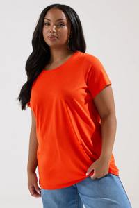 Camiseta naranja de moda de verano para mujer, estilo informal, tela personalizable, camiseta para mujer, ropa, Fabricantes De Ropa, Bangladesh - Product Image 2