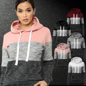 Sudadera tricolor para mujer, jerséis, ropa de mujer, sudaderas gráficas, nuevas sudaderas con capucha y sudaderas, Camisa con capucha, ropa con capucha - Product Image 1