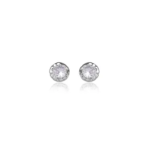 Pendientes de Botón de Plata de Ley 925 con Circonita Cúbica para Mujer, Modernos, en Oro de 14K y 18K, con Formas de Mariposa y Flor, Regalo de Joyería Perfecto - Product Image 2