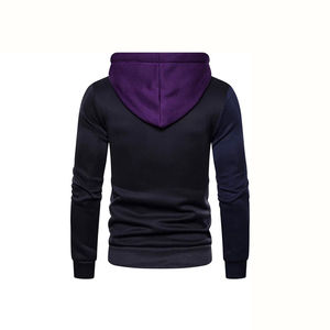 Nueva Sudadera con Capucha Casual de Algodón Grueso para Hombre, Estilo 2025, Lisa, con Estampado Digital Personalizado y Corte Holgado - Product Image 2