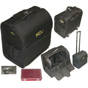 Mochila de Herramientas para Electricista de Alta Resistencia 2071zt, Bolsa de Cintura de Cuero Genuino, Bolsa de Herramientas de Tela Impermeable y PU - Product Image 1