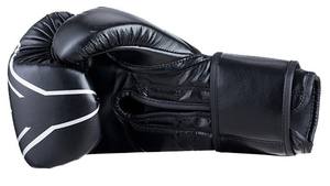 Gants de boxe en cuir véritable de haute qualité Design de logo personnalisé 8oz 16oz Entraînement d'arts martiaux Logo personnalisé en cuir PU de haute qualité 8oz - Product Image 2