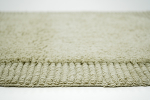 Handmade Modern Bathmat Unique Scallop Shape Cotton for Stylish <b>Bathrooms</b> and Hotels Novelty Pattern - Product Image 3