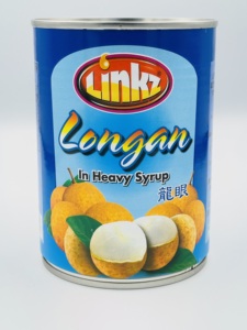 ทั้งลำไยผลไม้กระป๋องฮาลาล565กรัมลิงซ์ลำไยในน้ำเชื่อมหนักในบรรจุภัณฑ์กระป๋องมีอายุการเก็บรักษา36เดือน - Product Image 4