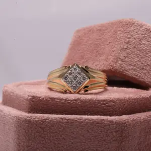 Женское кольцо с кристаллами, кольцо из стерлингового серебра с круглым камнем