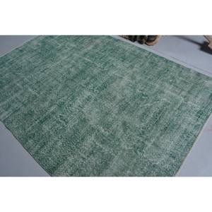 Tapis Turc Vintage Moderne 5.6X8.3 pieds Classique Grand Rectangle Patchwork Design Fait Main en Laine avec Support en Latex pour Adolescents - Product Image 4