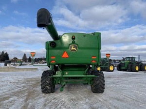 Cosechadora S660 original bastante usada con buenas condiciones de trabajo para la cosecha de maíz, arroz y trigo disponible para la venta - Product Image 2