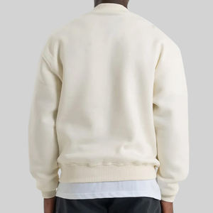 Sudadera con capucha bordada personalizada de algodón 100% de alta calidad para hombre, sudadera gruesa de felpa francesa pesada, sudor en blanco de gran tamaño - Product Image 3