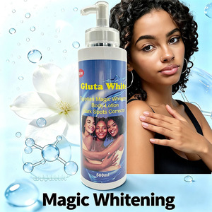 Loción Corporal Correctora de Manchas Oscuras de Marca Privada, Blanqueadora, Elimina Granos, Cicatrices Menores, Glutatión, Colágeno, para Después de la Ducha - Product Image 2