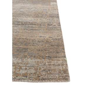 Tapis en laine noué à la main Uvenuti gris et noir Akwl-13025(Cm-01) pour usage domestique, salon, couloir, rectangulaire, abstrait, pour adolescents - Product Image 4