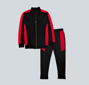 OEM ODM Vestes en polyester de gymnastique à capuche lourdes et imprimées pour l'hiver personnalisées Ensemble de pantalons deux pièces pour le sport Survêtement unisexe - Product Image 1