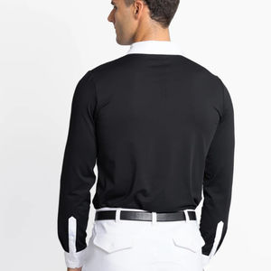 Horse Riding <b>Long</b> <b>Sleeves</b> <b>Base</b> <b>Layer</b> Shirt Men Summer Breathable Cooling Performance Equestrian Top Custom Branding - Product Image 3