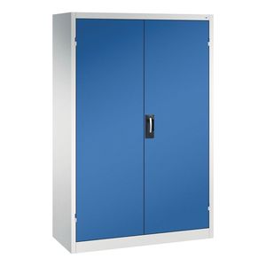 C+P Armadio Pesante Acurado, con cassetti, serratura a codice PIN, 1200 x 500 x 1950 mm, grigio/blu - Product Image 2