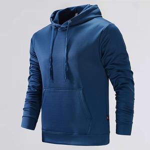 Vente en gros de sweats à capuche de gymnastique avec logo imprimé fabricants de sweats à capuche personnalisés noirs unis sweats à capuche pour hommes vierges fabrication du Vietnam - Product Image 6