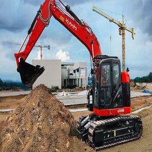 Excavadora Compacta Usada de 3 Toneladas, Microexcavadora con Cabina Cerrada y Múltiples Cucharones para Construcción, Agricultura y Jardinería - Product Image 5