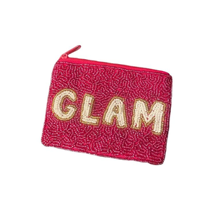 Monedero con cuentas blancas de diseño bonito, monedero bordado hecho a mano con cuentas, bonita cartera con cremallera, regalo nupcial, regalo de novia, accesorio Glam - Product Image 4