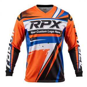 Prix direct usine – Nouveau design 2026 – Maillot de motocross pour adultes – Coupe ajustée tendance – Tenue d'entraînement – Maillot de motocross - Product Image 2