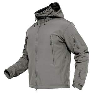 Veste softshell sur mesure pour hommes, vêtements de travail d'extérieur, imperméables et coupe-vent, pour la randonnée et l'hiver, vente en gros - Product Image 2