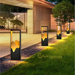Lámpara Decorativa LED Moderna con Forma de Montaña - Product Image 1