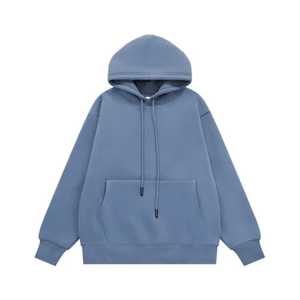 เสื้อฮู้ดผ้าฝ้าย100% สำหรับผู้ชายทรงโอเวอร์ไซส์ความยาวพอดีตัวโลโก้แบบกำหนดเองปักลายซักในฤดูหนาว - Product Image 6