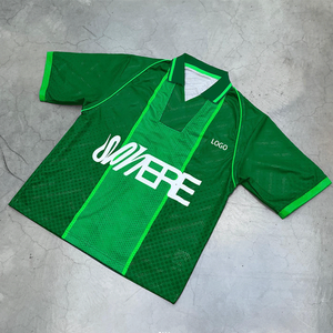 เสื้อโปโลผ้าฝ้าย100% ขนาดใหญ่สำหรับผู้ชายและผู้หญิง, เสื้อคอตตอนไซส์ใหญ่พิเศษตาข่ายถักพิมพ์โลโก้ได้ตามต้องการ - Product Image 3