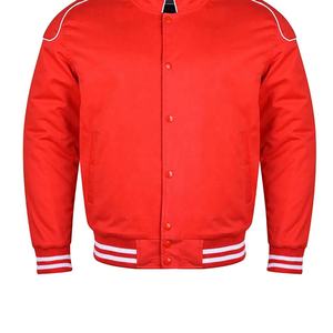 Chaqueta Bomber de Invierno Estilo Urbano para Hombre, Cálida, Impermeable, Transpirable, con Cuello Camisero, 100% Algodón, Chaqueta Universitaria de Béisbol - Product Image 4