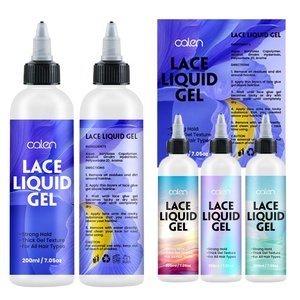 Colle liquide transparente pour perruques Oalen Private Label, échantillon gratuit, forte tenue, gel adhésif pour dentelle - Product Image 1