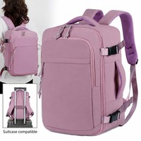 Sac à dos imperméable en tissu Oxford pour ordinateur portable, idéal pour les voyages d'affaires, grande capacité 20-35L pour les trajets quotidiens et les courts séjours