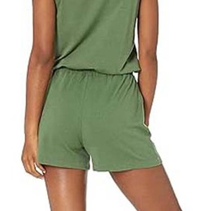 Shorts de plage pour femmes en gros 2025, vêtements décontractés, respirants, légers, été, taille haute avec cordon de serrage, shorts de plage pour femmes - Product Image 5