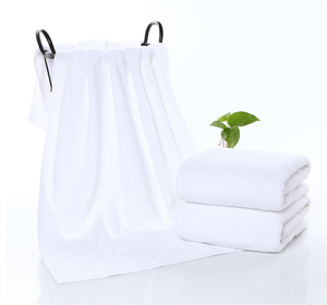 Luxueux Extra Large 70X140 Ensemble de serviettes de bain 100% pur coton épaissi Super doux couleur unie OEM Techniques tissées Tapis de baignoire - Product Image 1