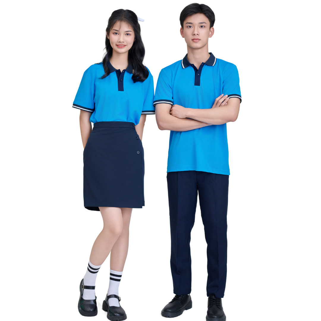 สีน้ำเงิน + น้ำเงิน