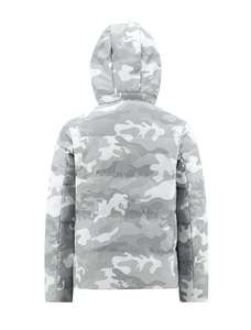 เสื้อกันลมมีซิปแบบกำหนดเองสำหรับผู้ชายแจ็คเก็ตบุนวมนวมนวมนวมนวมนวมสำหรับฤดูหนาวเสื้อผ้าผ้าใบกลางแจ้งเสื้อแจ็คเก็ตมีฮู้ด - Product Image 2