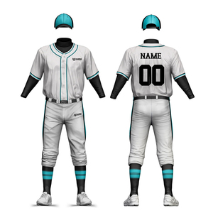 Nueva Llegada, Uniformes Deportivos de Béisbol Personalizados, Secado Rápido, Transpirables, 100% Algodón, Corte Regular, Mangas Cortas, Sublimación - Product Image 1