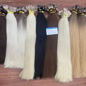 Hot Deal - 100% extensions de ruban naturel volumineux longue Texture extensions de ruban chaud Style de vague paquet de matières premières de cheveux humains - Product Image 5