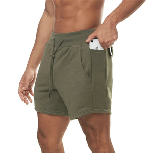 Pantalones Cortos Deportivos para Hombre, Personalizados, Ecológicos, Transpirables, de Secado Rápido, de Poliéster/Algodón, Estilo Urbano - Product Image 2