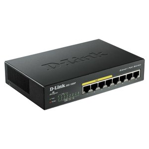 Switch Gigabit PoE+ de 8 Puertos SOHO DGS 1008P Negro 1000Base-TX - Product Image 1