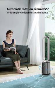 Ventilatore a Torre Senza Pale <span class=keywords><strong>Angelo</strong></span> TP20-12 con Purificatore d'Aria Calda/Fredda, Controllo Remoto e App, Certificato CE CB per Uso Domestico - Product Image 5