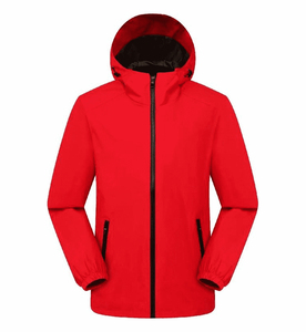 Veste de sport unisexe légère, coupe-vent, imperméable, respirante, à col montant, tricotée, séchage rapide, pour course à pied, randonnée en extérieur, avec capuche et fermeture éclair - Product Image 4
