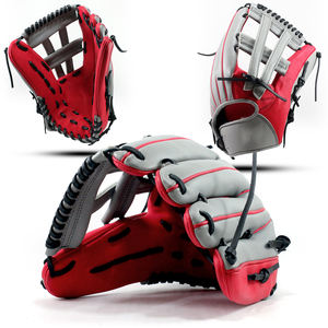 Gants personnalisés professionnels en cuir véritable de baseball pour gaucher avec votre logo personnalisé de GANTS City 2025 - Product Image 3