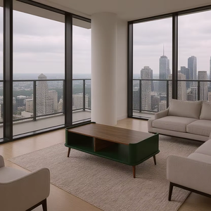 Table d'appoint en bois de teck de haute qualité au design minimaliste fabriqué en Indonésie pour les meubles de salon et d'appartement - Product Image 1