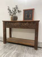Table console en bois meubles anciens Design unique Table console en bois de haute qualité pour la maison Villa appartement ou bar pour la décoration