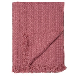 Amazon Best-seller 100% Couverture en coton jacquard avec motif brodé Vente en gros d'usine pour canapé et couvre-lit pour bébé - Product Image 1