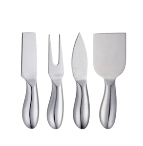 Cuchillos decorativos de queso de mango largo hechos a mano de acero inoxidable fiesta restaurante Hotel multiusos - Product Image 4