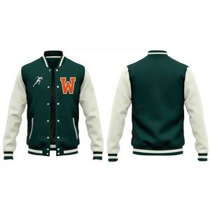 แจ็กเก็ตเลตเตอร์แมนสำหรับผู้ชายเสื้อแจ็กเก็ตเบสบอลวิทยาลัยแขนยาวดีไซน์ใหม่2025ฤดูหนาว - Product Image 3