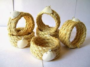 Wholesale <b>Cheap</b> Price Table Decor Rhinestone Bling Napkin <b>Ring</b> Rattan Napkin Buckle <b>Ring</b> for Place Setting Serviette - Product Image 3