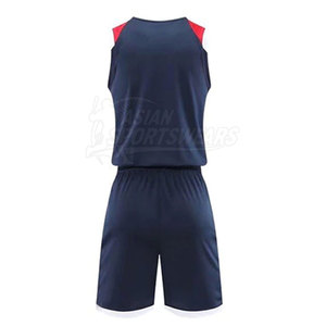 Ensemble d'uniformes de basketball respirants de haute qualité en gros – Tailles et couleurs personnalisables, logos et numéros personnalisés, sublimation - Product Image 3