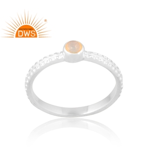 Hot Selling Sterling <b>Silver</b> Natural Ethiopian <b>Opal</b> Gemstone <b>Ring</b> Custom Design Jewelry For Women Gift For Her - Product Image 1