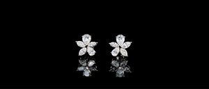 Pendientes de Diamantes Cultivados en Laboratorio con Corte Pera y Marquise de 2 Quilates - Product Image 2